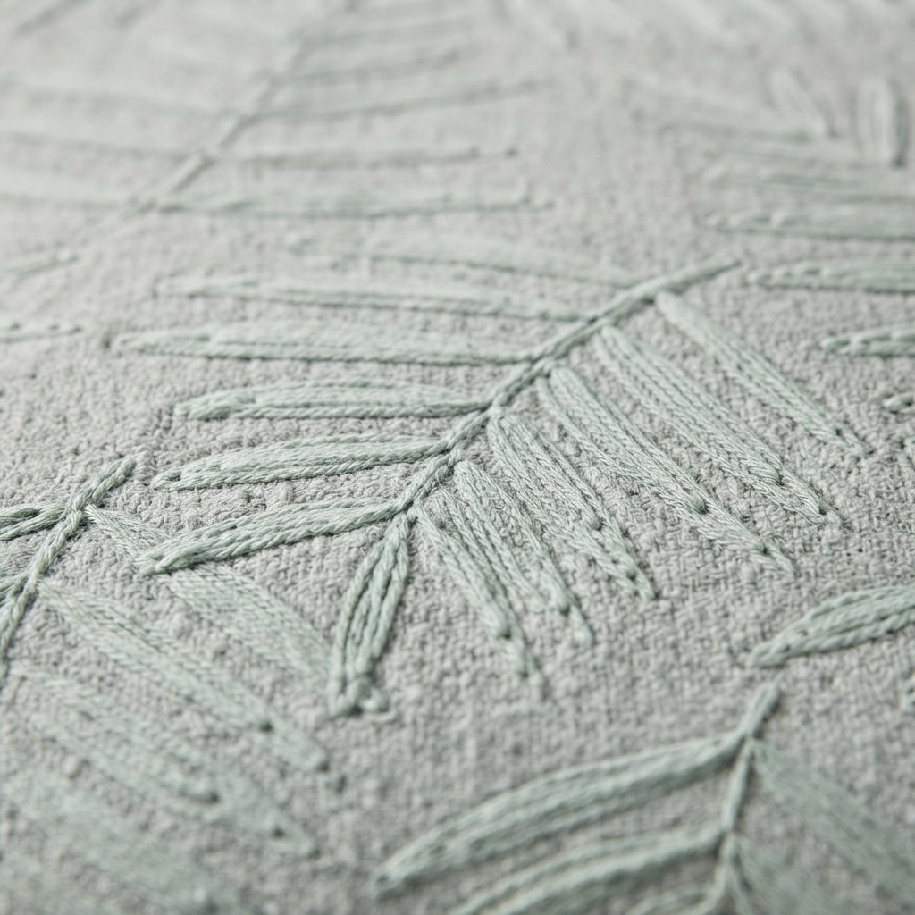 Sage Garden - Indoor Cushion (50 x 50) — detail close-up