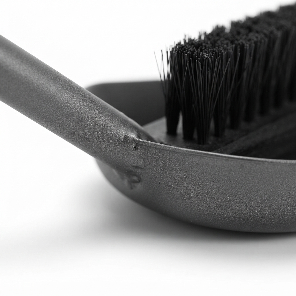 Shovel & Brush — detail close-up