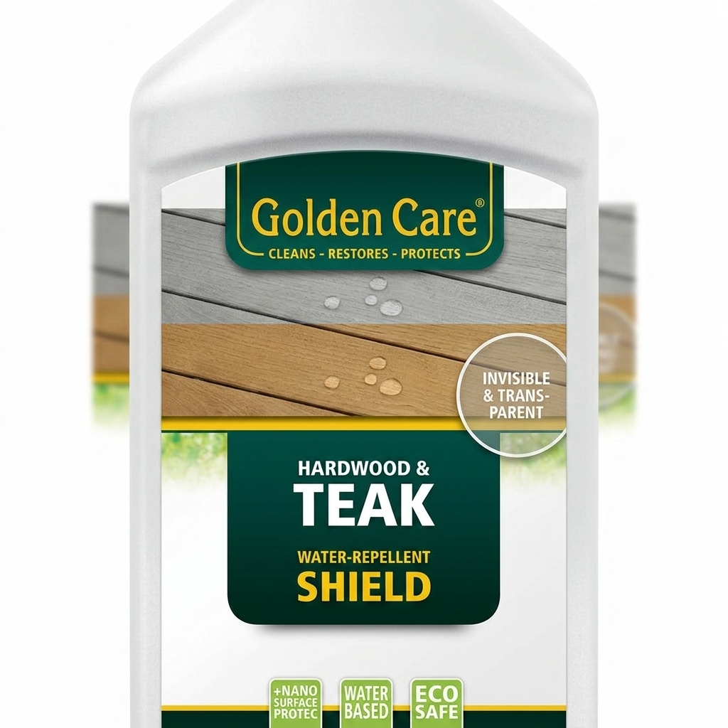 Golden Care Teak Shield 1L — detail close-up