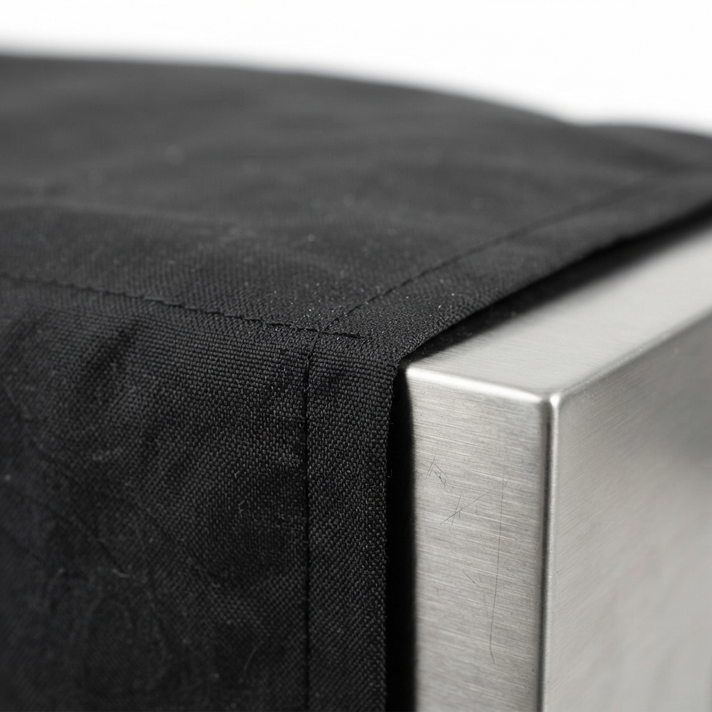 Cover for Crossray In-Built 4 Burner BBQ — detail close-up