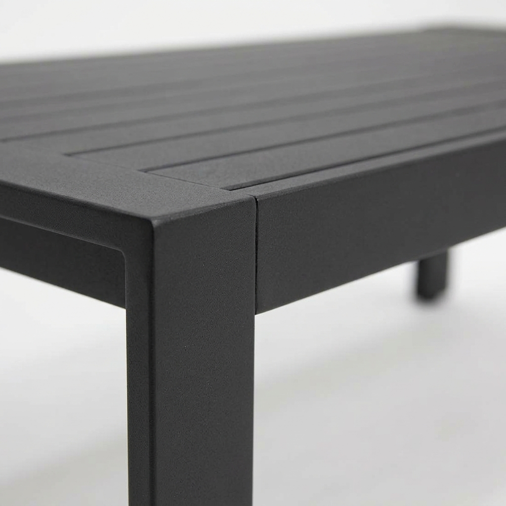 Dallas Coffee Table - Black — detail close-up