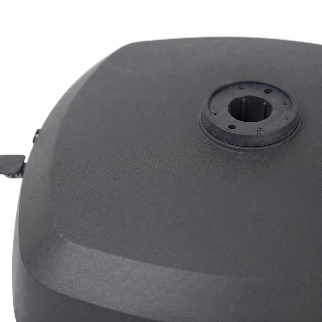 Extra Large Wheeled Resin Base — detail close-up