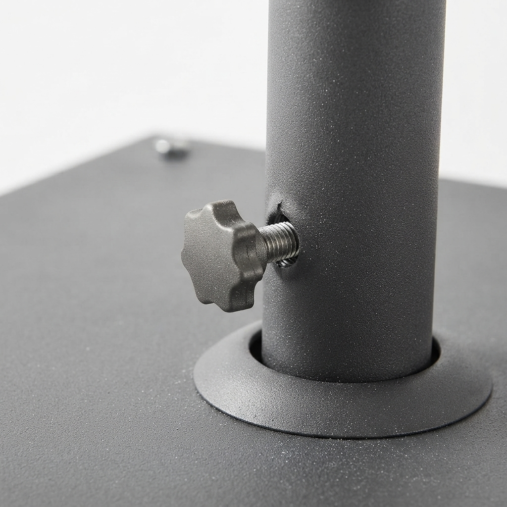 Steel Base — detail close-up