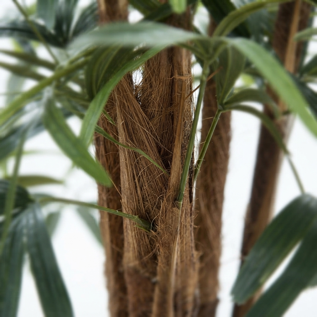 Raphis Palm - Artificial Plant (100cm) — detail close-up