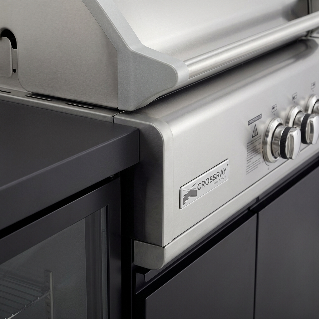 Crossray Gas BBQ Outdoor Kitchen TC4K-21 — detail close-up