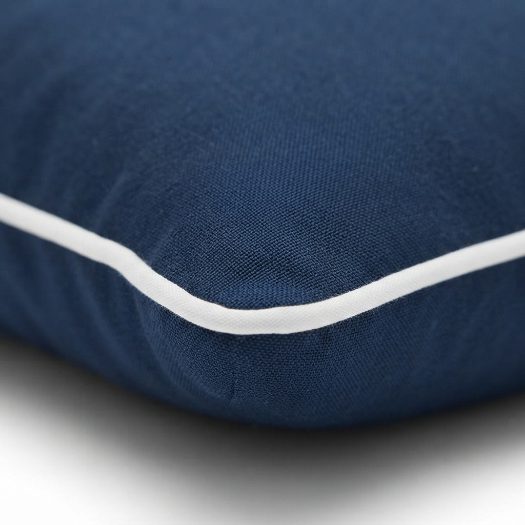Deep Ocean Outdoor Cushion 45x45cm — detail close-up