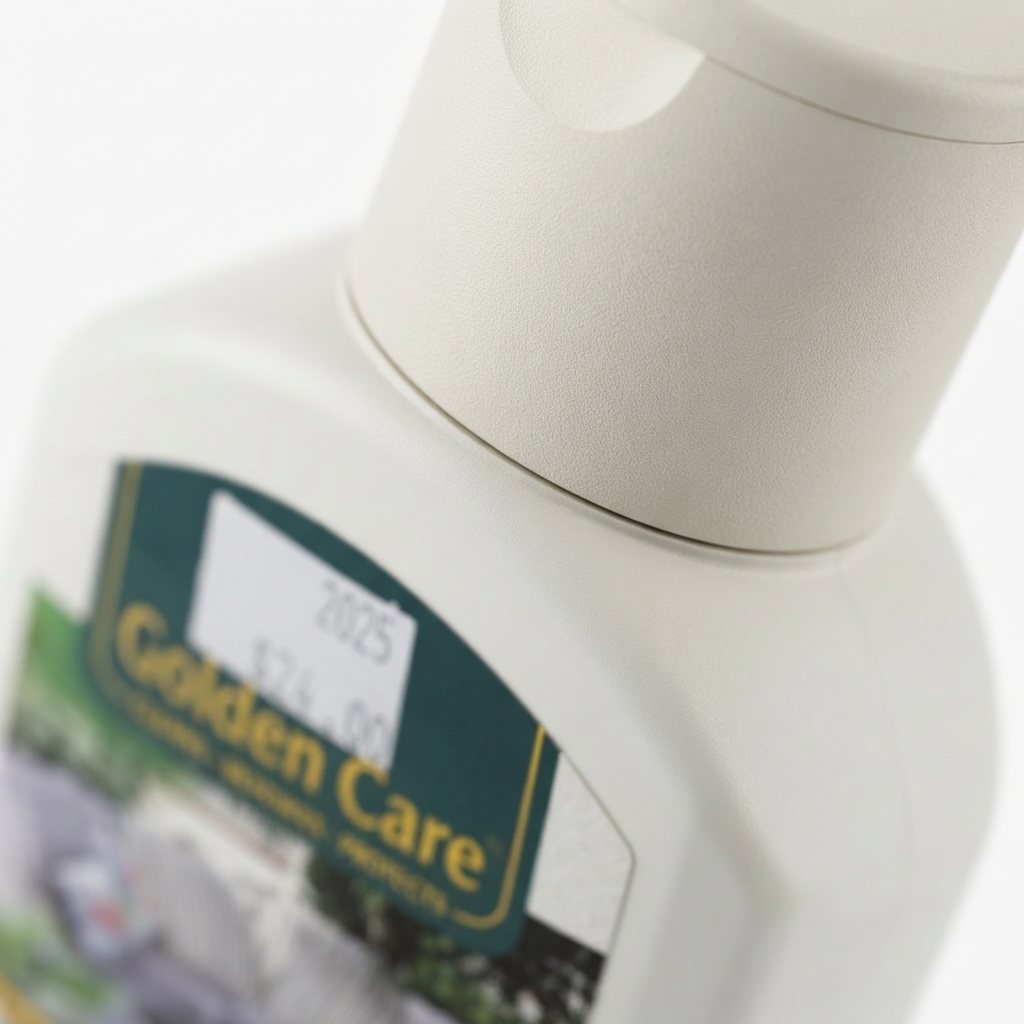 Golden Care Fabric Protector — detail close-up