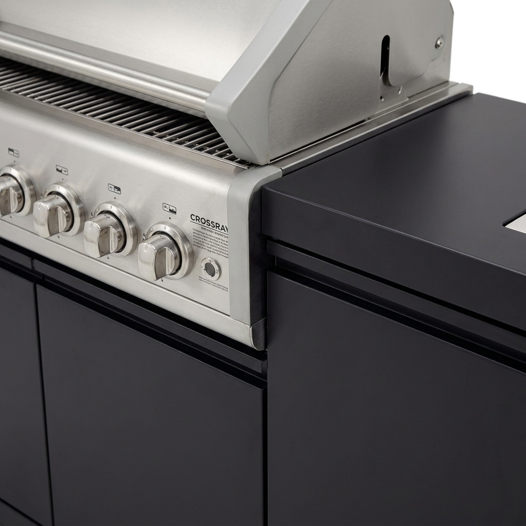 Crossray Gas BBQ Outdoor Kitchen TC4K-20 — detail close-up