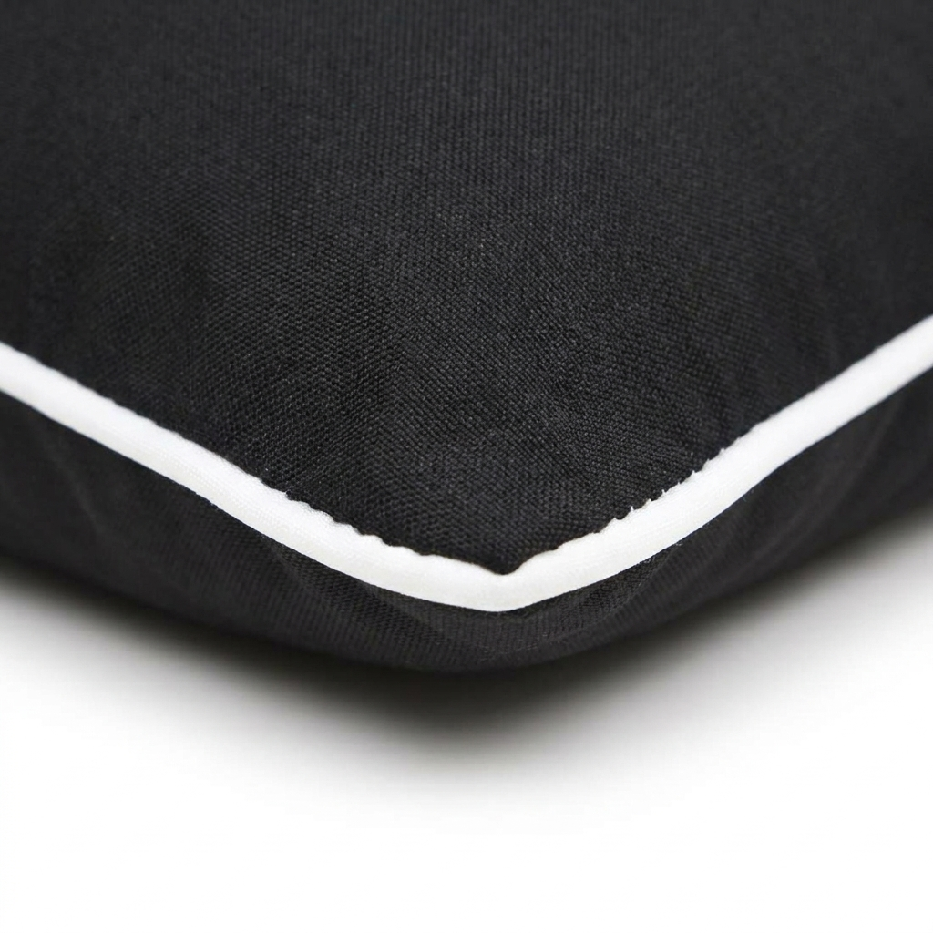Midnight Outdoor Cushion 45x45cm — detail close-up