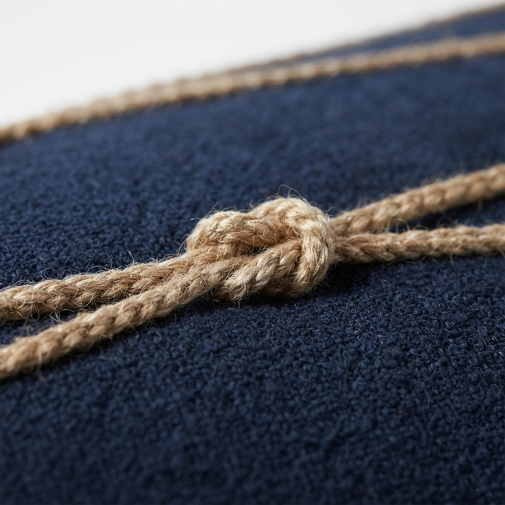 Newport Rope - Indoor Cushion (30 x 50) — detail close-up