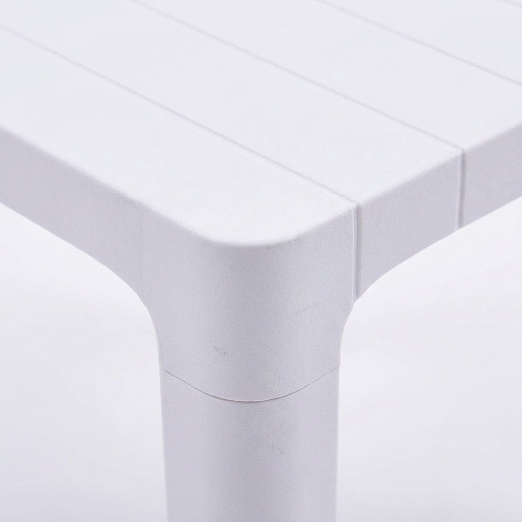 Aloha Side Table - White — detail close-up