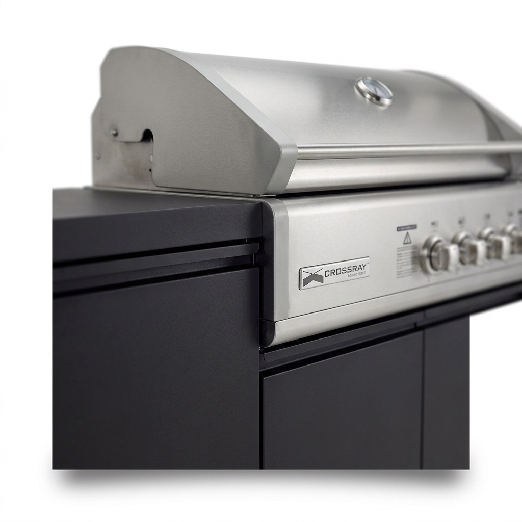 Crossray Gas BBQ Outdoor Kitchen TC4K-18 — detail close-up
