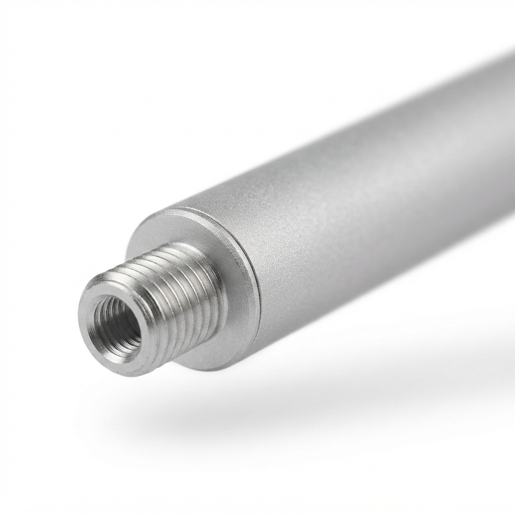 Max Classic Extension Mount Poles 300mm - Silver — detail close-up