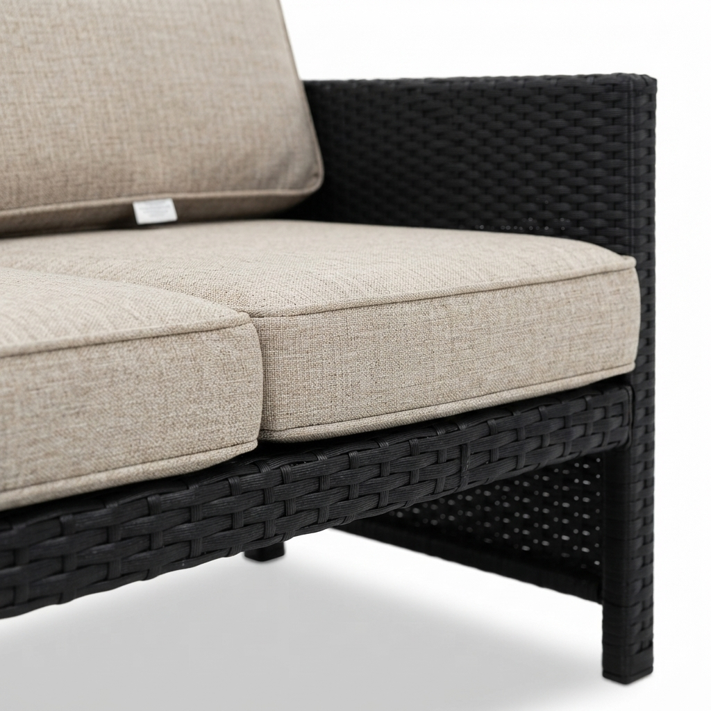 Space Lounge Chair and Ottoman — detail close-up