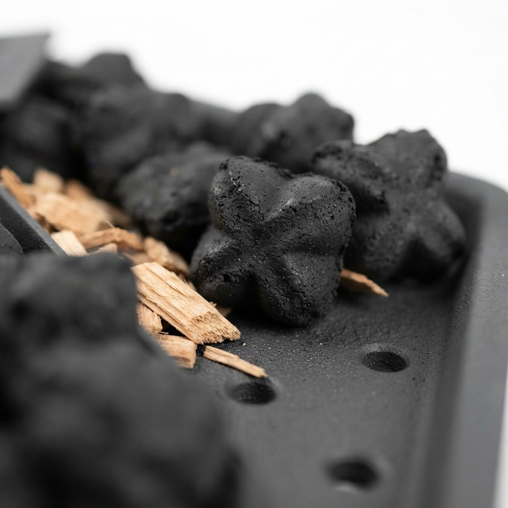 Cast Iron Smoker Tray for LEX/BILEX/Rogue — detail close-up