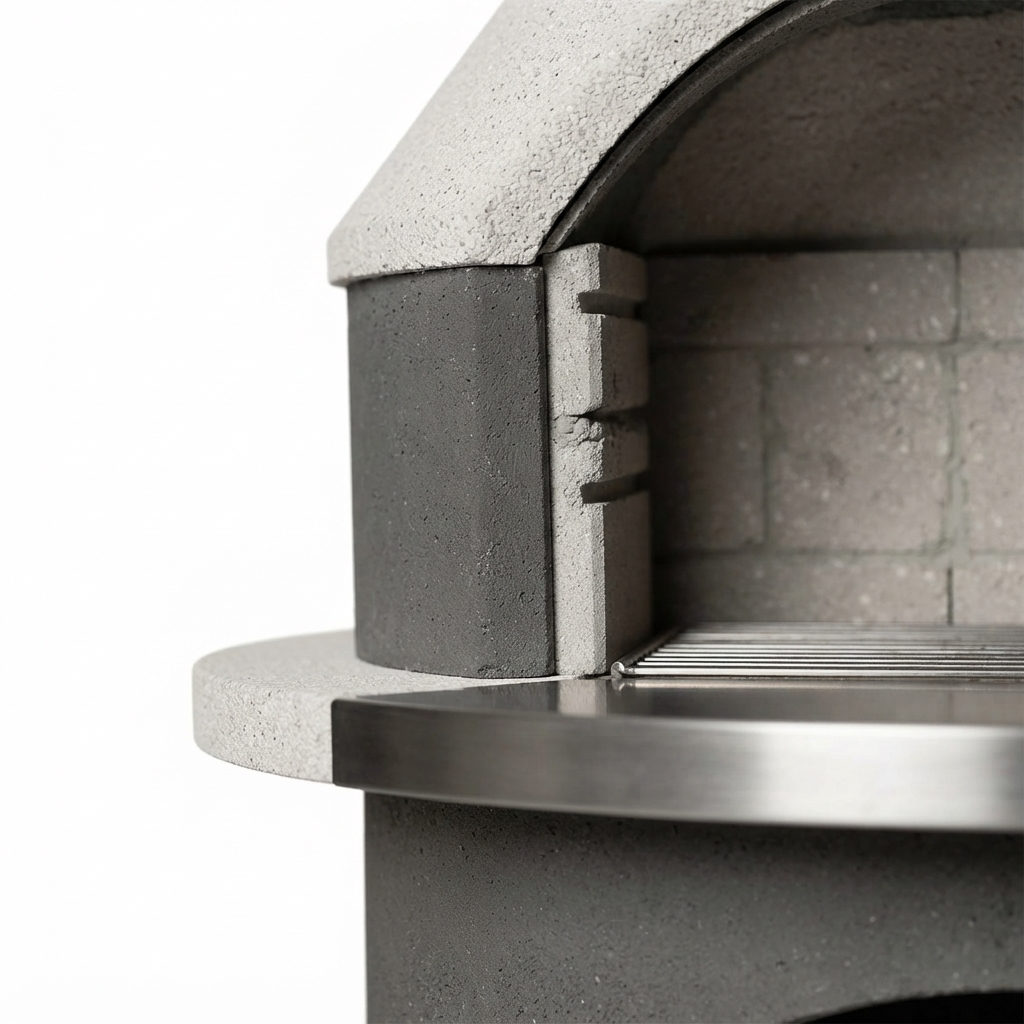 Buschbeck Rondo Pizza Pro Package - Grey — detail close-up