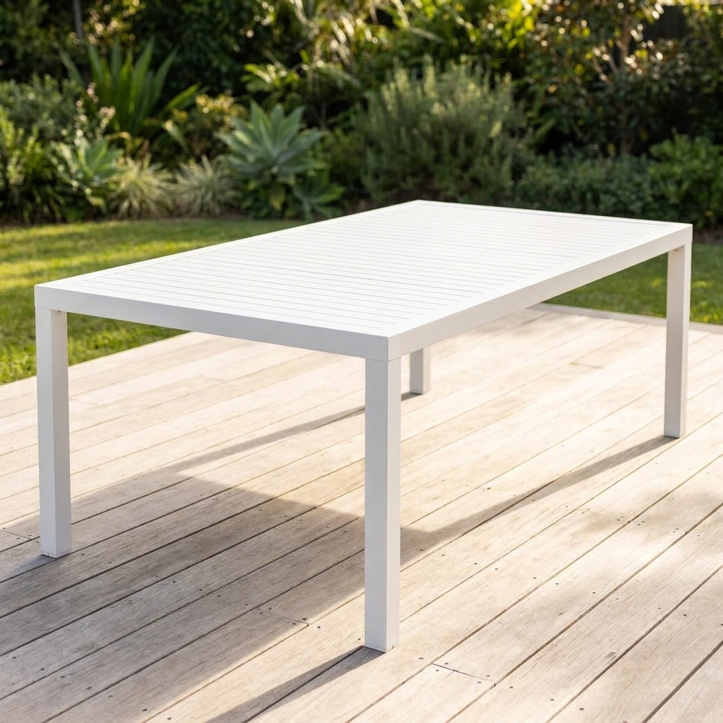 Queensville 11pc Table - White — outdoor setting