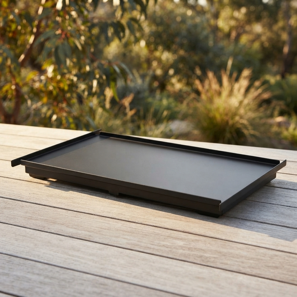 Xtreme Electric BBQ Hot Plate — outdoor setting