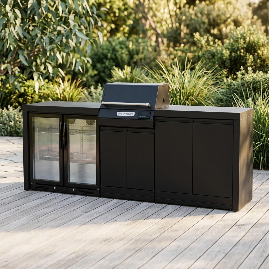 Crossray eXtreme Electric BBQ Outdoor Kitchen TCEK-11 — outdoor setting