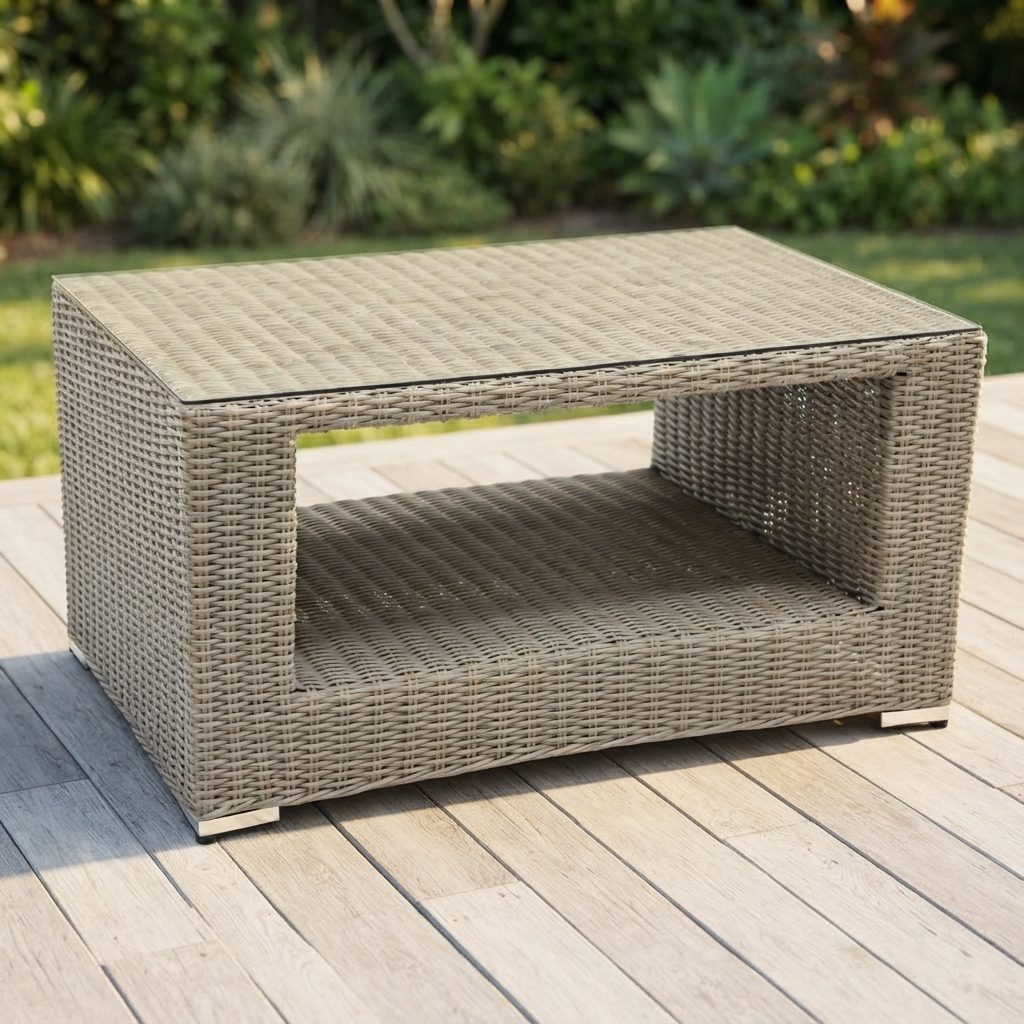 Amani Banksia Coffee Table - Driftwood — outdoor setting