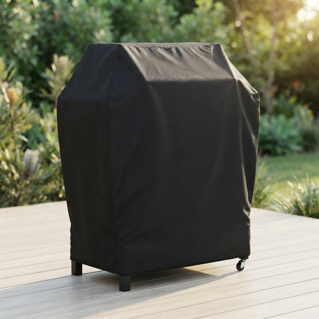 Cover for Xtreme Electric BBQ with trolley — outdoor setting