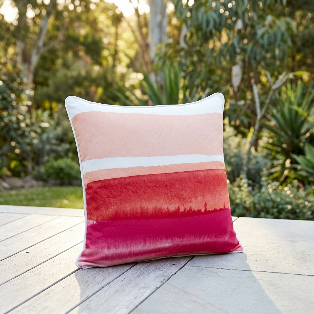 Summer Breeze Outdoor Cushion 45x45cm — outdoor setting