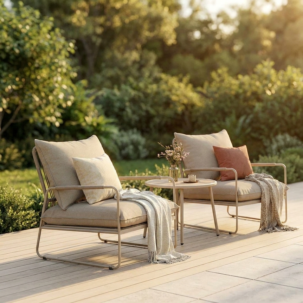 Harper 3pc Lounge Setting — outdoor setting