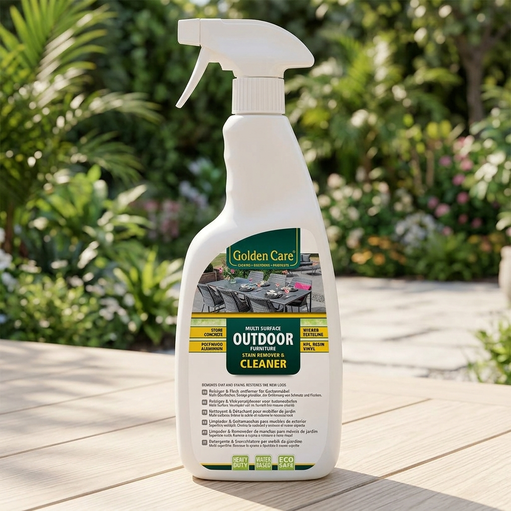 Golden Care Cleaner 750ML — outdoor setting