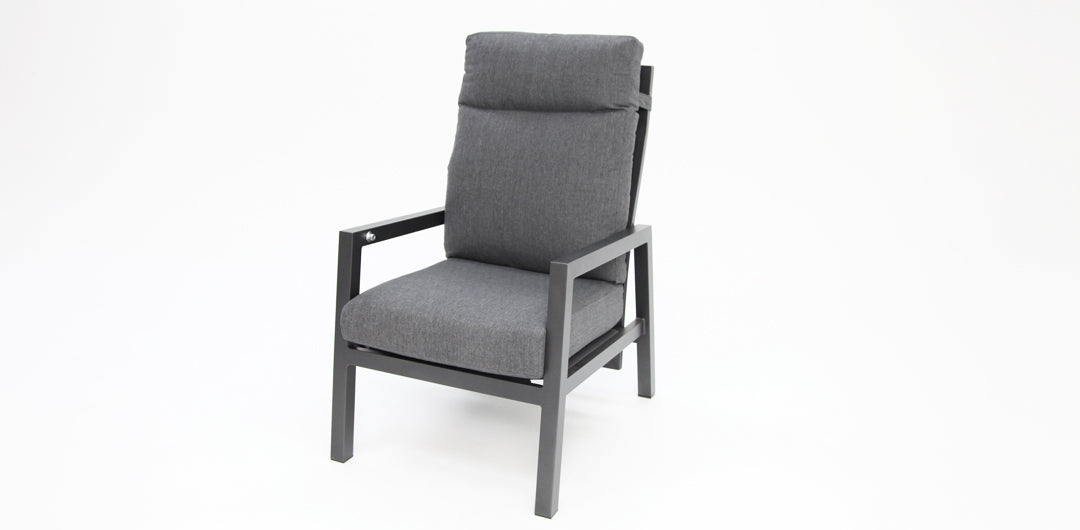 Dakota 5pc Lounge Recline Setting - Anthracite
