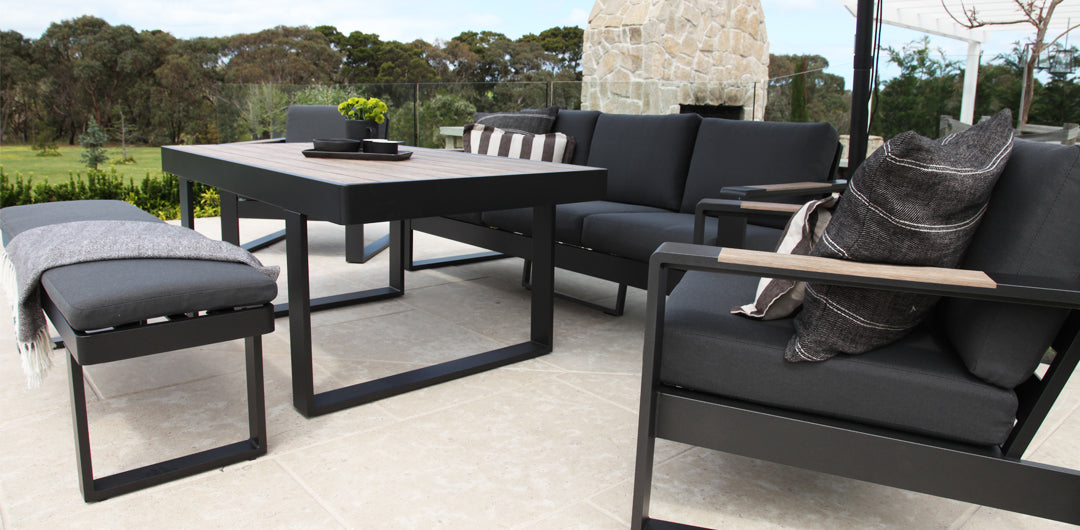 Frampton 5pc Lounge Setting - Anthracite
