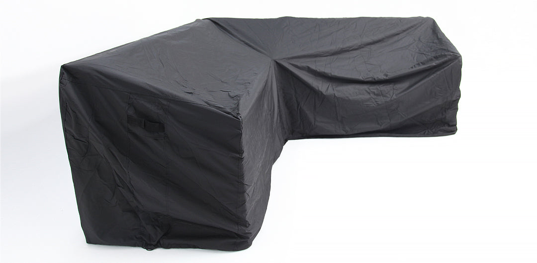 Odie Home Premium Corner Lounge Cover - Black