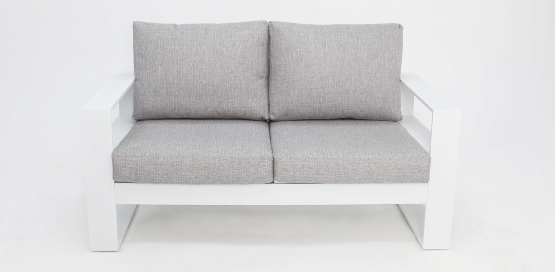 Hayman 2 Seater Lounge - White