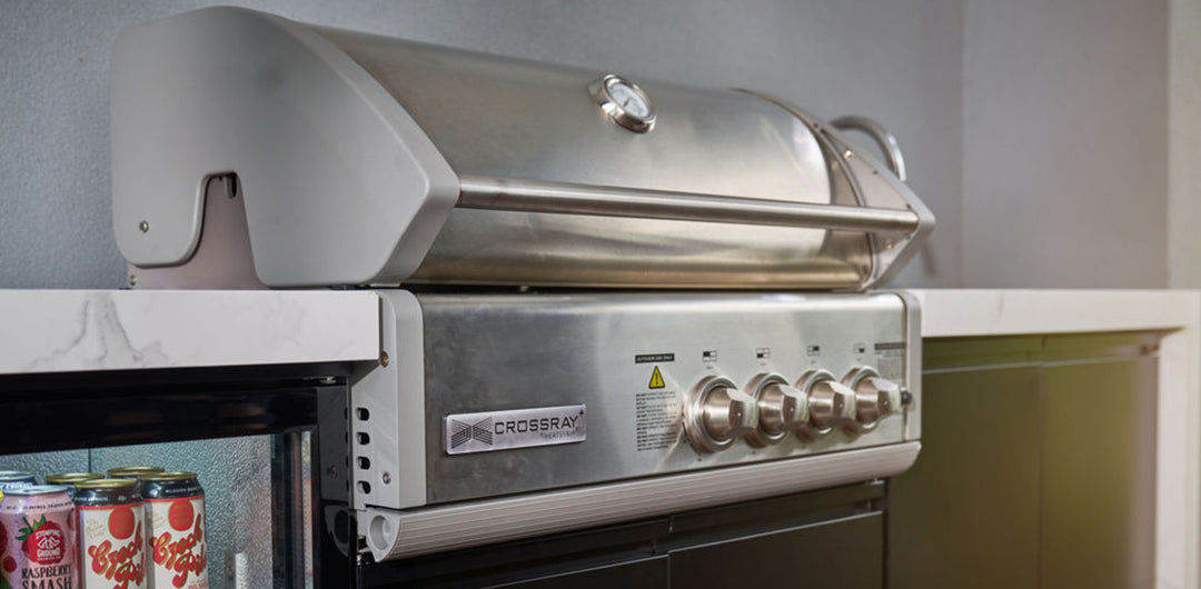 Crossray 4-Burner BBQ Outdoor Kitchen TC4KP-16