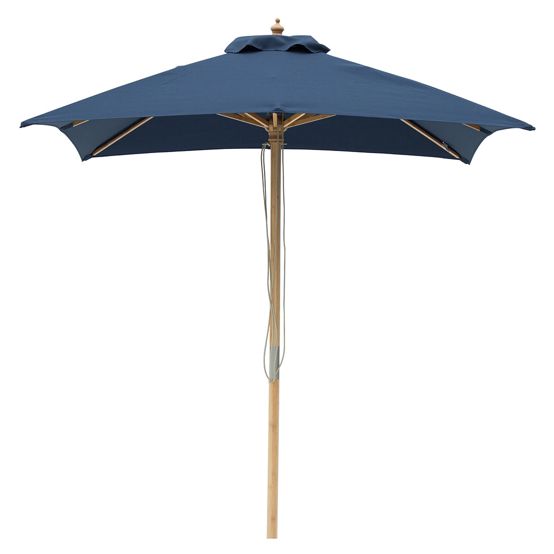 Billy Fresh 2m Bamboo Umbrella - Solid Navy