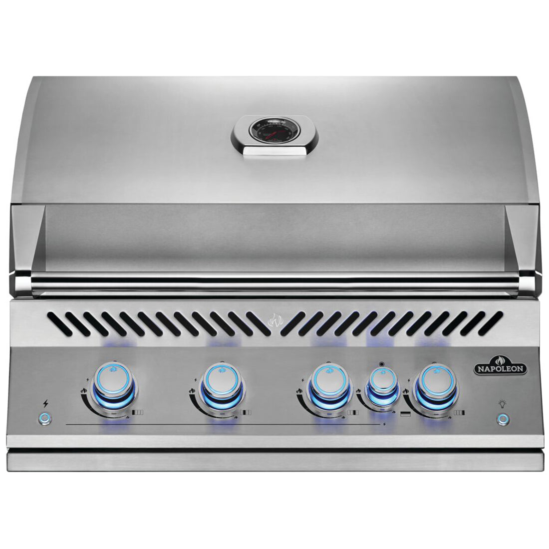 Napoleon Built in 700 Series 32" with Rear Burner + Lights - Natural Gas - BIG32RBINSS-1-AU