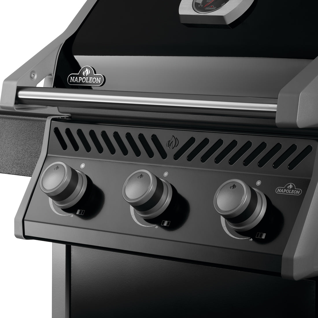 Rogue 3 Burner Black - No Side Burner - R425PK-2-AU