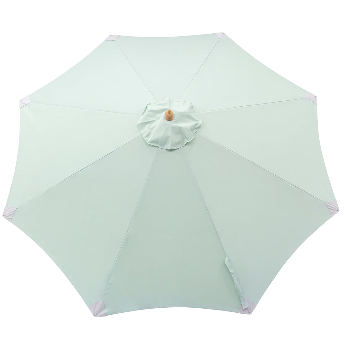 Billy Fresh 3m Deluxe Bamboo Umbrella - Sage