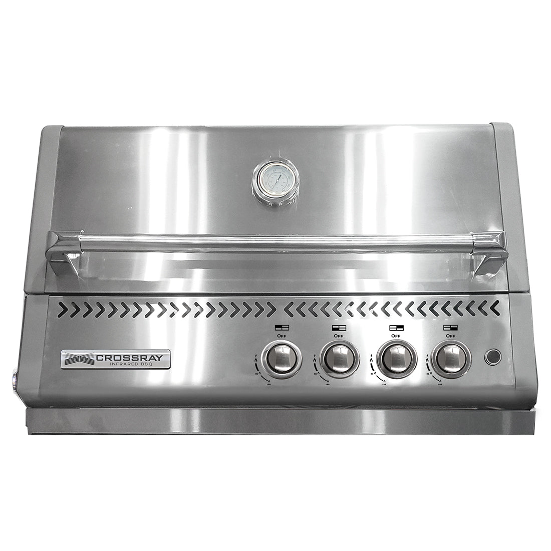 Crossray Xplor 4 Burner Stainless Steel In-Built Barbecue TCX4FL