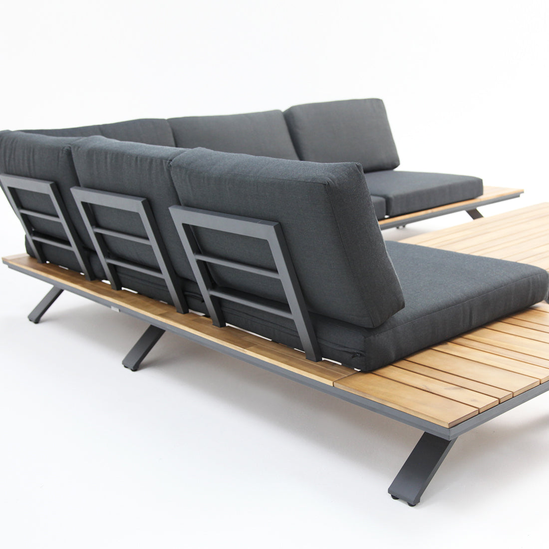 Ashwood Corner Lounge Setting - Grey