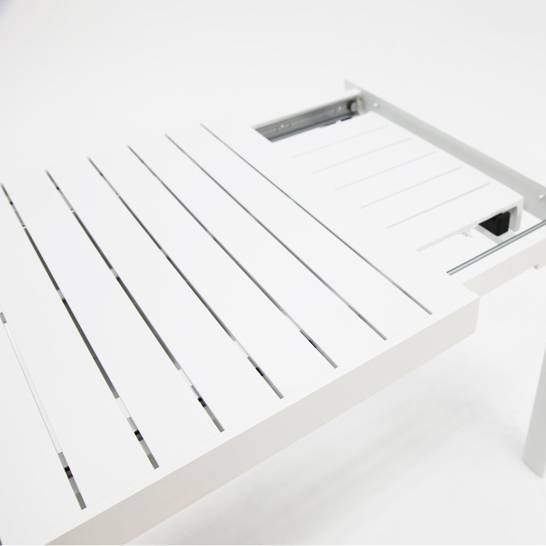 Azura Extendable Balcony Table - White