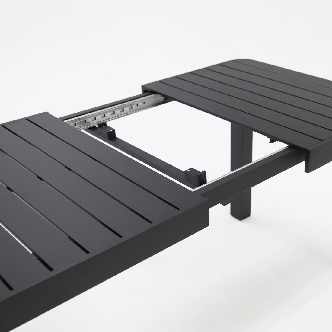 Azura Extendable Balcony Table - Black