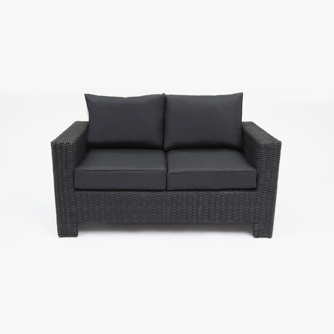 Banksia 2 Seat Sofa - Black Charcoal