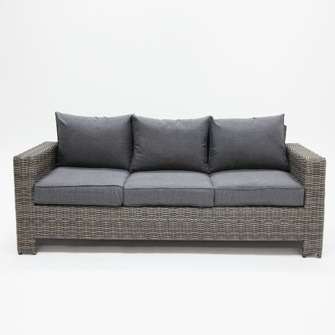 Banksia 3 Seat Sofa - Grey Storm