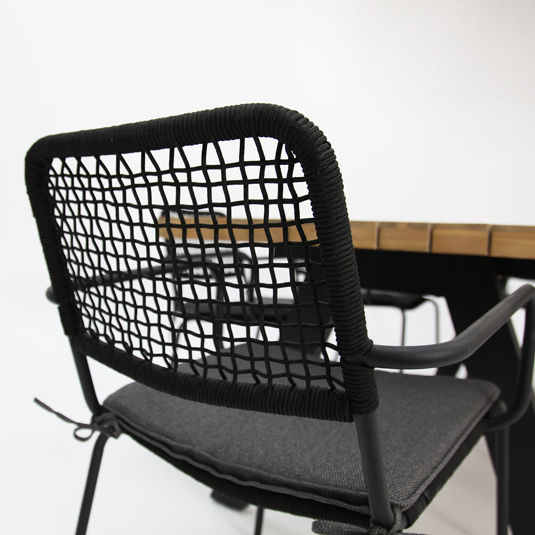 Bosco Bahamas 7pc Dining Setting - Black