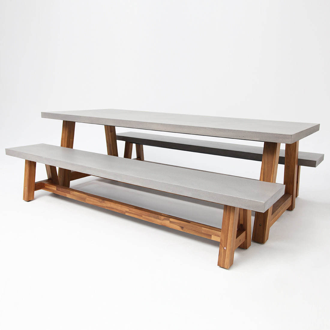 CHARLOTTE 3PC 240CM DINING SET