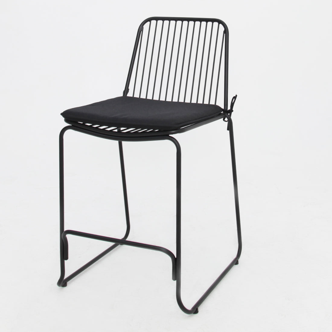Cila Bar Chair - Black