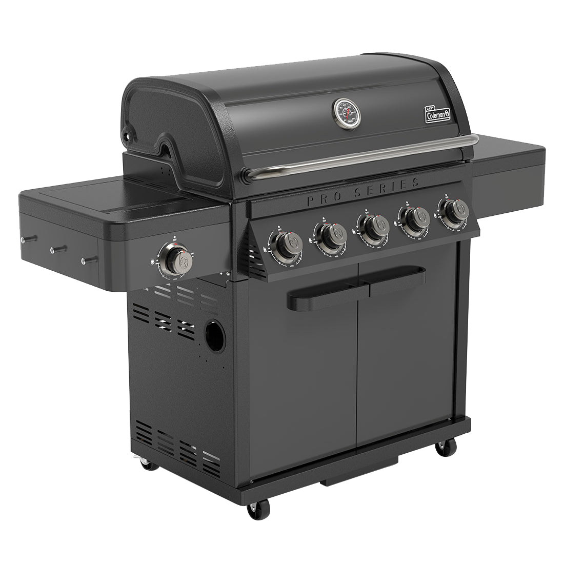 Coleman Pro 5B Barbecue on Cart - Black Matte
