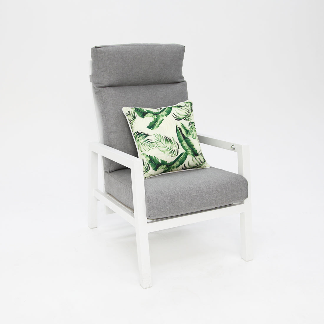 Dakota 5pc Recline Lounge Setting - White