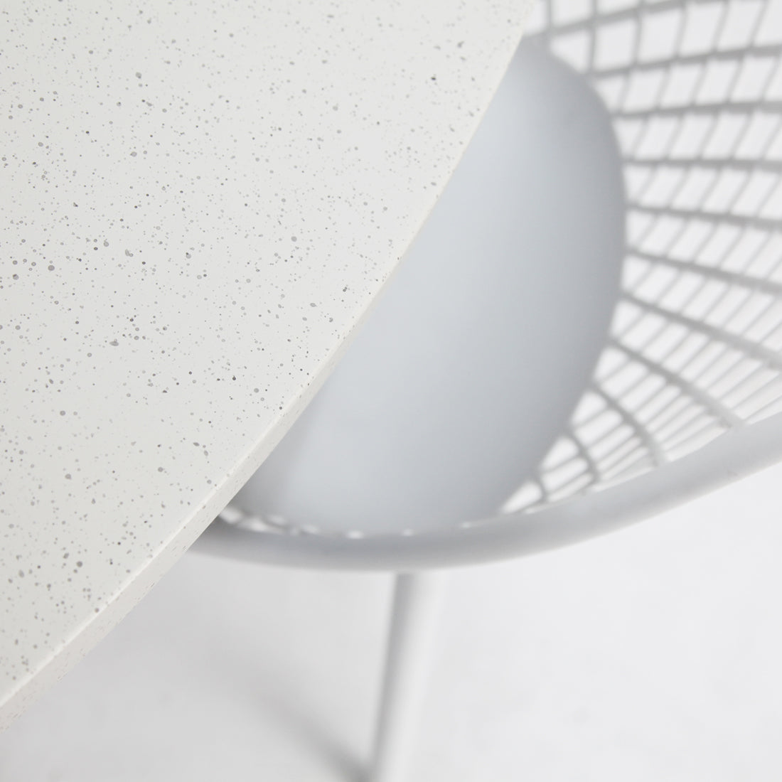 Drift Persia Round 9pc Terrazzo Dining Setting