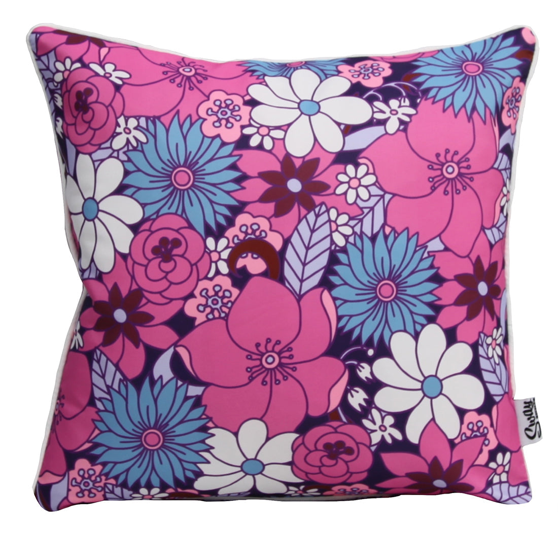 Flower Power 45x45cm Outdoor Cushion